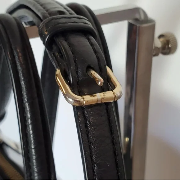 Coach Mini Kelsey Black Pebble Leather Bag F57563 - Picture 5 of 14